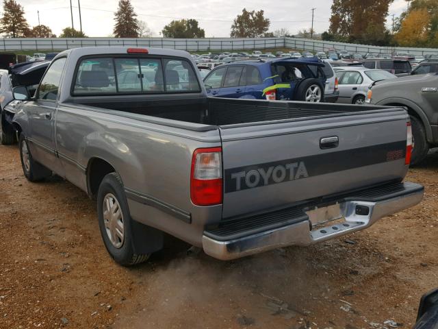 JT4VD10C9P0004813 - 1993 TOYOTA T100 SR5 GRAY photo 3