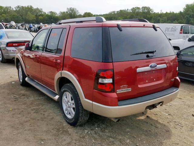 1FMEU74E16UB31833 - 2006 FORD EXPLORER E RED photo 3