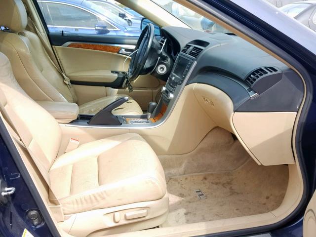 19UUA662X6A051035 - 2006 ACURA 3.2TL BLUE photo 5