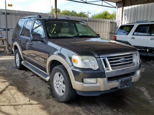 1FMEU64E07UB40793 - 2007 FORD EXPLORER E BLUE photo 1