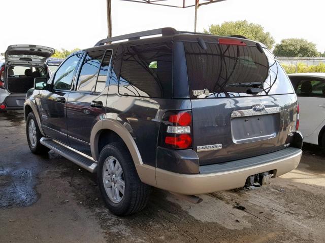 1FMEU64E07UB40793 - 2007 FORD EXPLORER E BLUE photo 3