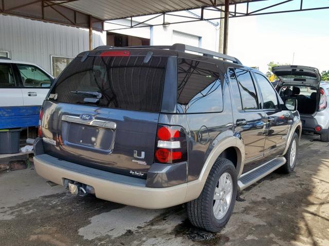 1FMEU64E07UB40793 - 2007 FORD EXPLORER E BLUE photo 4