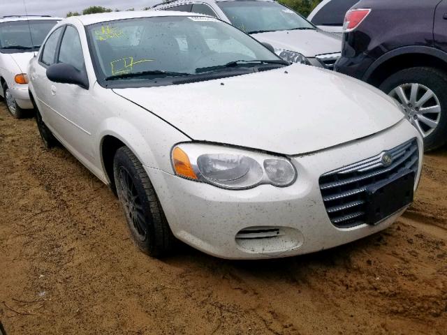 1C3EL56R96N158921 - 2006 CHRYSLER SEBRING TO WHITE photo 1