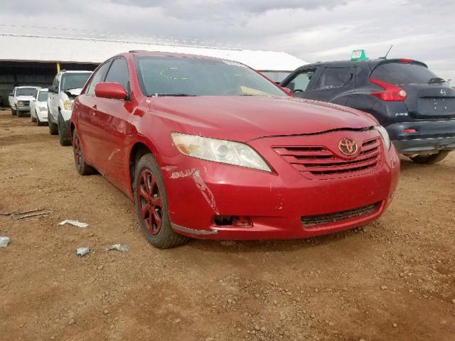 4T1BE46K17U123735 - 2007 TOYOTA CAMRY NEW RED photo 1