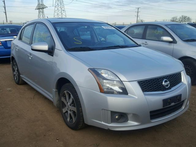 3N1AB6AP3CL775318 - 2012 NISSAN SENTRA 2.0 SILVER photo 1