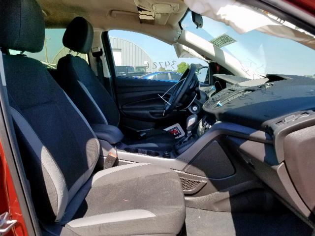 1FMCU0F70EUD80166 - 2014 FORD ESCAPE S ORANGE photo 5