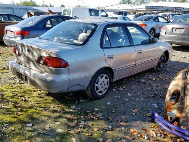 1NXBR12E0XZ157152 - 1999 TOYOTA COROLLA VE SILVER photo 4