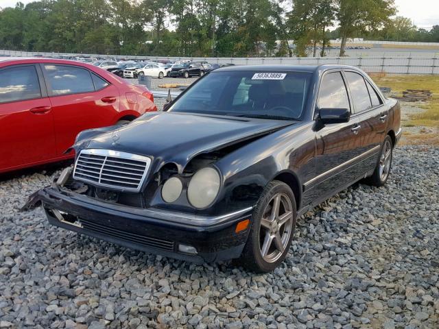 WDBJF65H8XA862535 - 1999 MERCEDES-BENZ E 320 BLACK photo 2