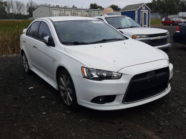 JA32U8FWXDU023113 - 2013 MITSUBISHI LANCER GT WHITE photo 1