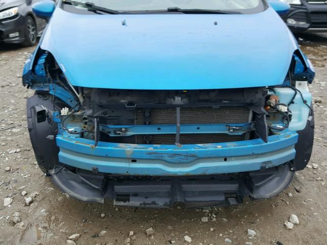 3FADP4BJ7CM150365 - 2012 FORD FIESTA SE BLUE photo 9