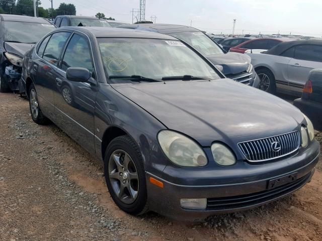 JT8BD69S820166515 - 2002 LEXUS GS 300 BLACK photo 1