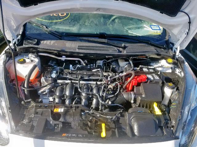 3FADP4AJ6KM154701 - 2019 FORD FIESTA S WHITE photo 7