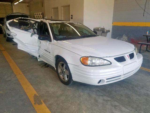 1G2NF52F52C214460 - 2002 PONTIAC GRAND AM S WHITE photo 1