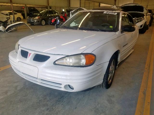 1G2NF52F52C214460 - 2002 PONTIAC GRAND AM S WHITE photo 2