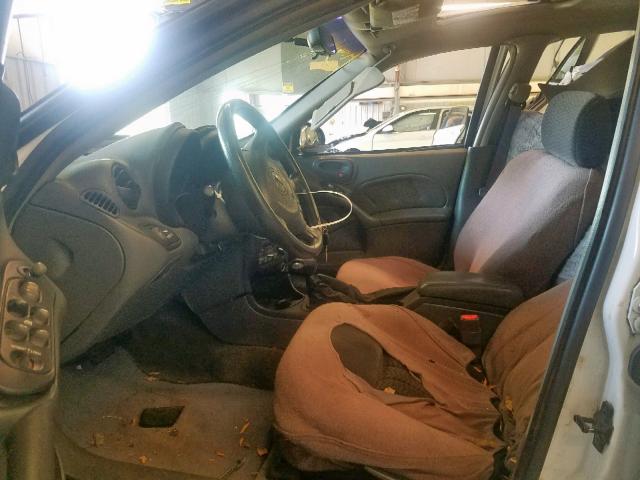 1G2NF52F52C214460 - 2002 PONTIAC GRAND AM S WHITE photo 5