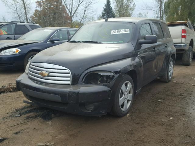3GNBAADB1AS620042 - 2010 CHEVROLET HHR LS Negro foto 2