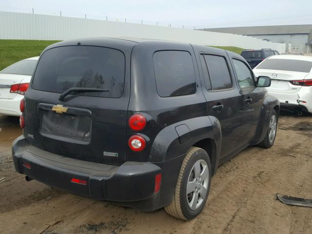 3GNBAADB1AS620042 - 2010 CHEVROLET HHR LS Negro foto 4