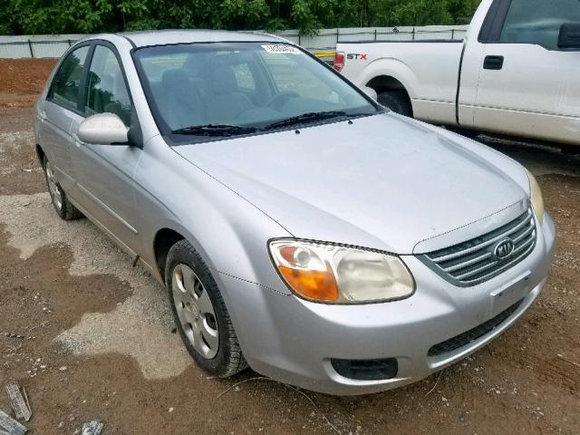 KNAFE121485498674 - 2008 KIA SPECTRA EX SILVER photo 1