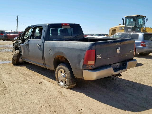 3D7TT2CT2BG578868 - 2011 DODGE RAM 2500 BLACK photo 3