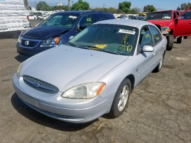 1FAFP55S72A271878 - 2002 FORD TAURUS SES SILVER photo 2