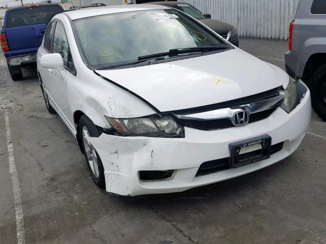 2HGFA1F64BH505189 - 2011 HONDA CIVIC LX-S أبيض صورة 1