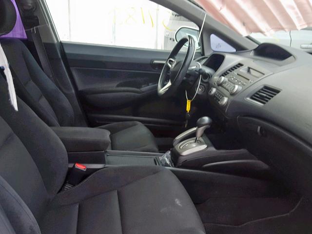 2HGFA1F64BH505189 - 2011 HONDA CIVIC LX-S أبيض صورة 5