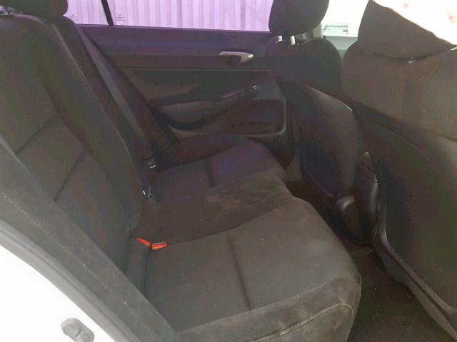 2HGFA1F64BH505189 - 2011 HONDA CIVIC LX-S أبيض صورة 6