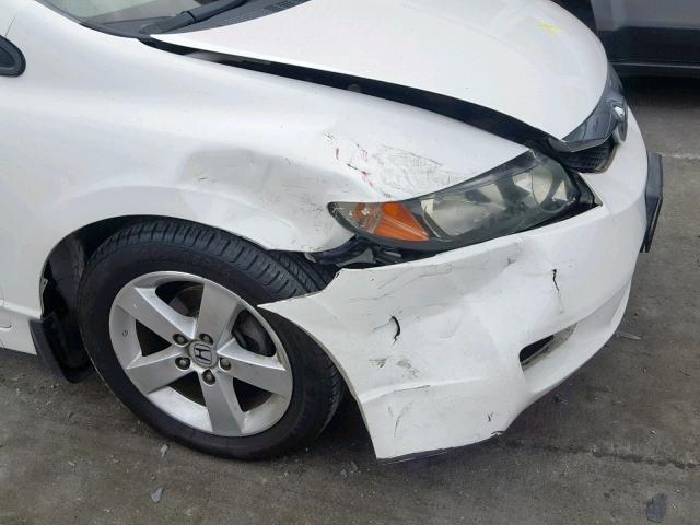 2HGFA1F64BH505189 - 2011 HONDA CIVIC LX-S أبيض صورة 9