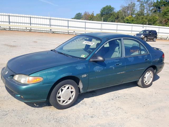 1MELM13P5VW644810 - 1997 MERCURY TRACER LS GREEN photo 9