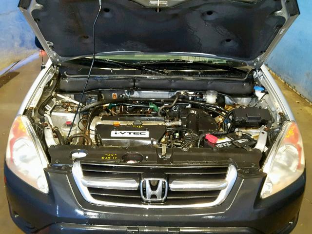 SHSRD78403U159689 - 2003 HONDA CR-V LX SILVER photo 7