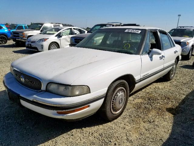 1G4HP52K1VH581801 - 1997 BUICK LESABRE CU WHITE photo 2