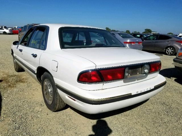 1G4HP52K1VH581801 - 1997 BUICK LESABRE CU WHITE photo 3