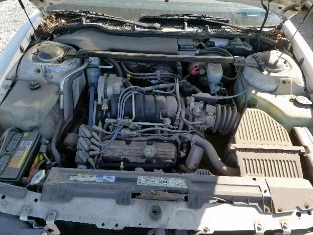 1G4HP52K1VH581801 - 1997 BUICK LESABRE CU WHITE photo 7