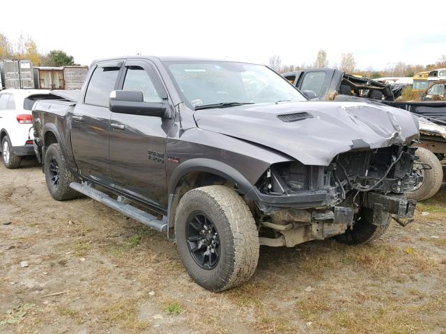 1C6RR7YTXHS771691 - 2017 RAM 1500 REBEL ნაცრისფერი ფოტო 1