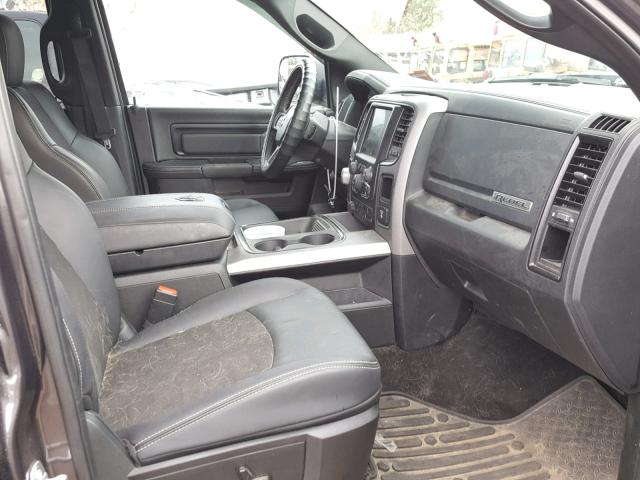 1C6RR7YTXHS771691 - 2017 RAM 1500 REBEL ნაცრისფერი ფოტო 5