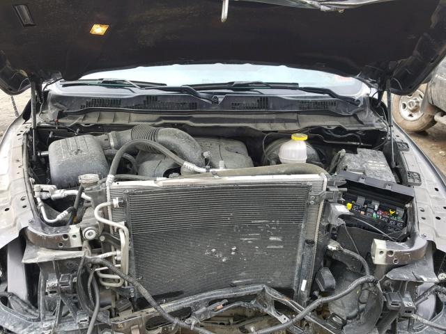 1C6RR7YTXHS771691 - 2017 RAM 1500 REBEL ნაცრისფერი ფოტო 7