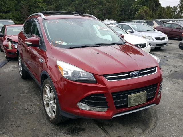 1FMCU0J90DUD32271 - 2013 FORD ESCAPE TIT RED photo 1