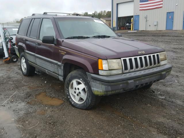 1J4GZ58S8SC567303 - 1995 JEEP GRAND CHER PURPLE photo 1