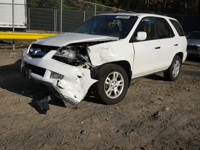 2HNYD18945H535605 - 2005 ACURA MDX TOURIN WHITE photo 9