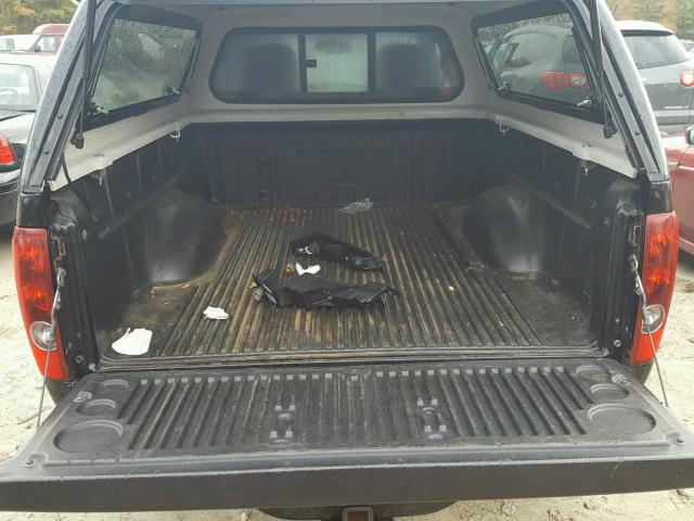 1GCJTDFE1C8100510 - 2012 CHEVROLET COLORADO L BLACK photo 6