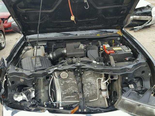 1GCJTDFE1C8100510 - 2012 CHEVROLET COLORADO L BLACK photo 7