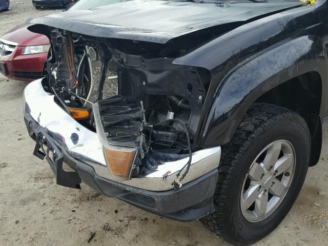 1GCJTDFE1C8100510 - 2012 CHEVROLET COLORADO L BLACK photo 9