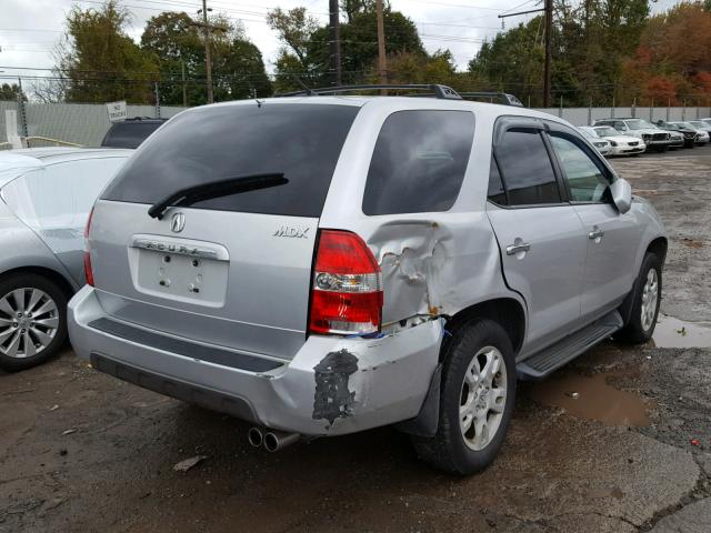 2HNYD18892H504451 - 2002 ACURA MDX TOURIN SILVER photo 4