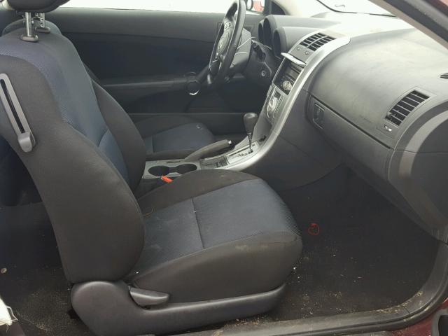 JTKDE177270193282 - 2007 TOYOTA SCION TC 勃艮第红 照片 5