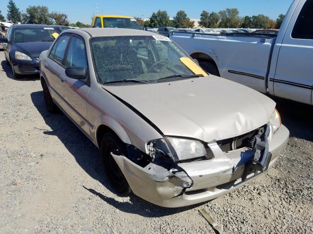 JM1BJ2222Y0292228 - 2000 MAZDA PROTEGE DX TAN photo 1