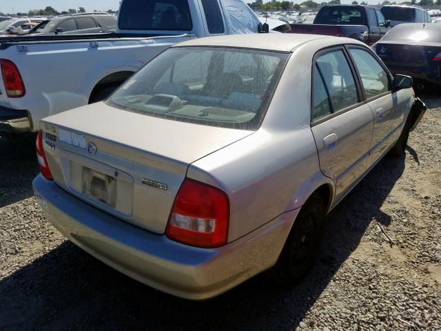 JM1BJ2222Y0292228 - 2000 MAZDA PROTEGE DX TAN photo 4