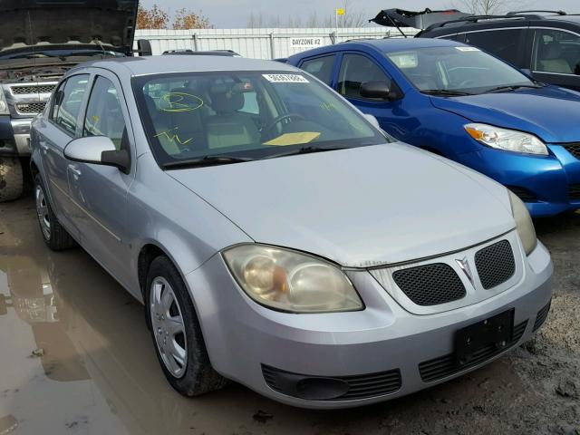 1G2AL55F277380373 - 2007 PONTIAC G5 SE SILVER photo 1