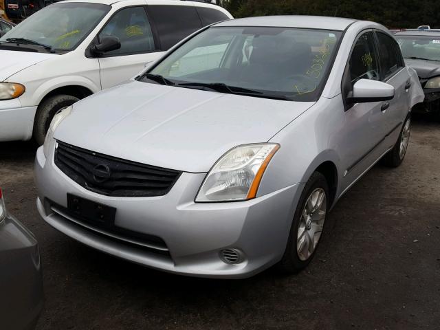 3N1AB6APXBL638424 - 2011 NISSAN SENTRA 2.0 SILVER photo 2