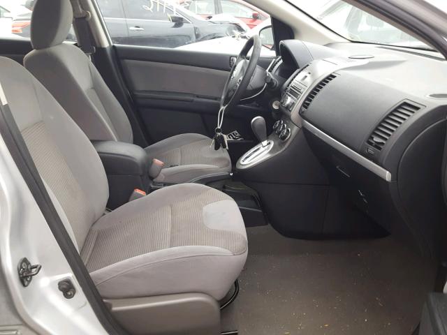 3N1AB6APXBL638424 - 2011 NISSAN SENTRA 2.0 SILVER photo 5