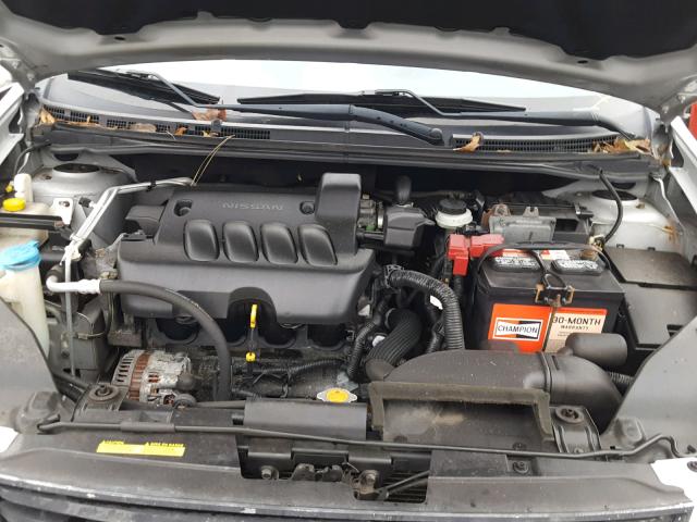 3N1AB6APXBL638424 - 2011 NISSAN SENTRA 2.0 SILVER photo 7